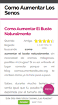 Mobile Screenshot of comoaumentarelbusto.org